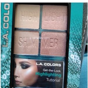 L.A. Colors 5 piece Highlighter Set